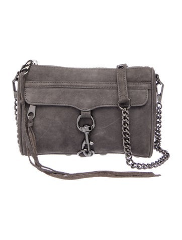 Suede Messenger Bag