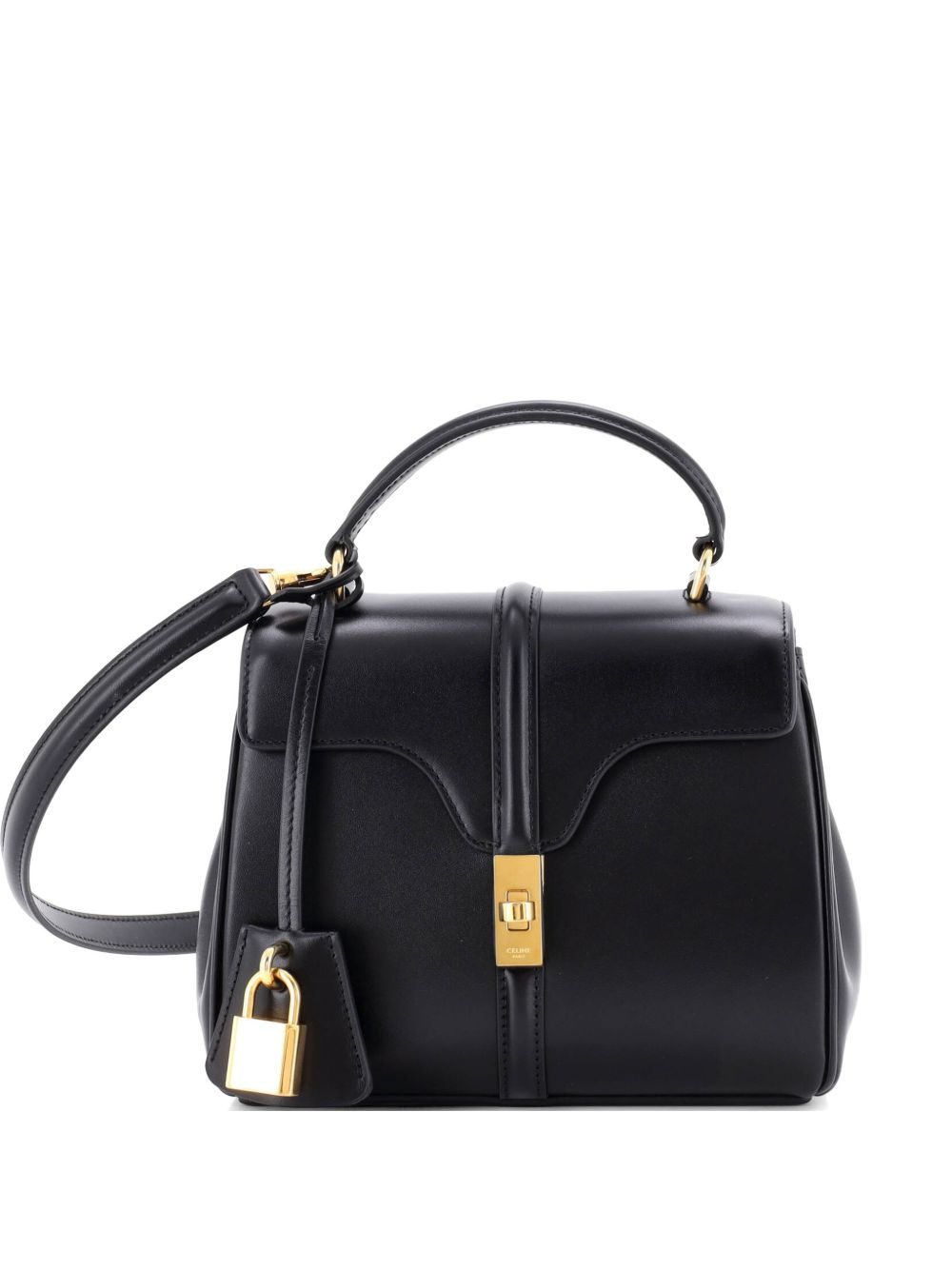 16 Top Handle Bag Smooth Calfskin Mini satchel