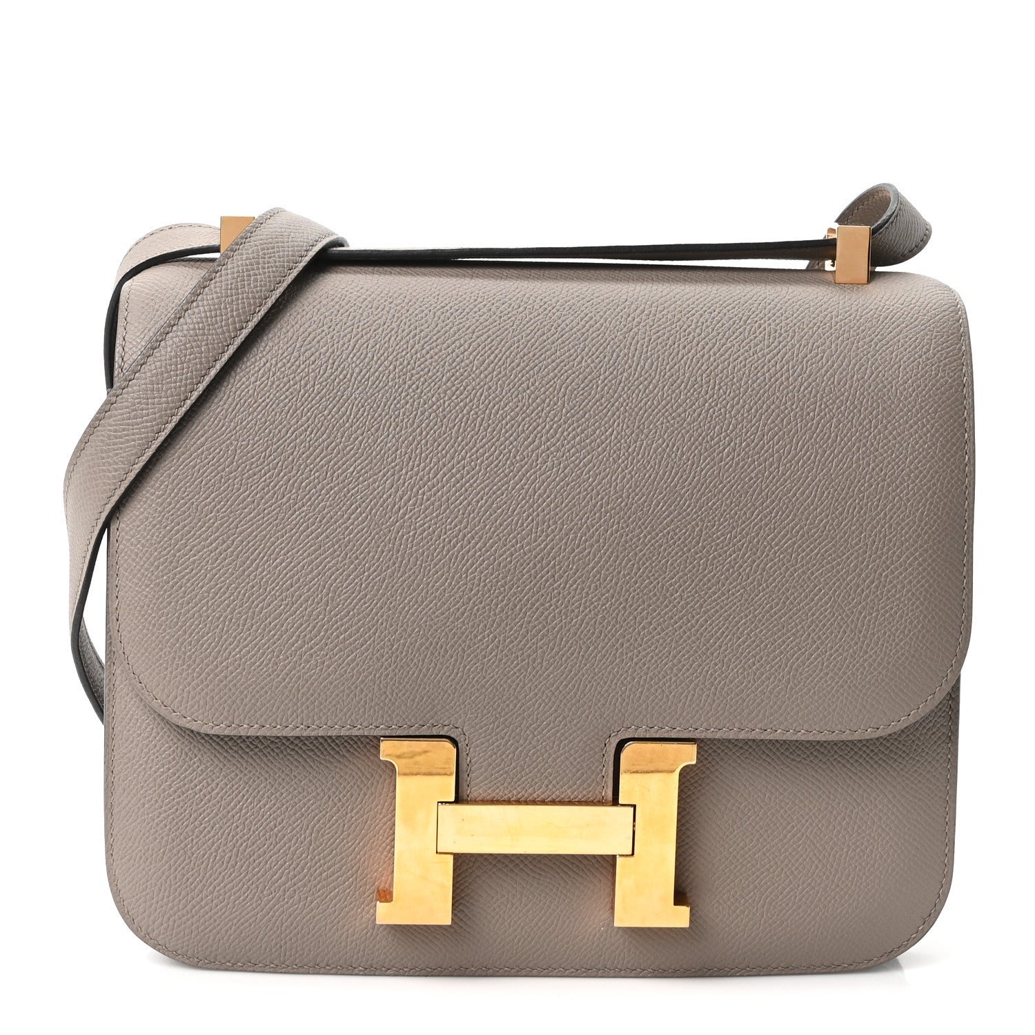 Hermes Epsom Constance 24 Gris Asphalte