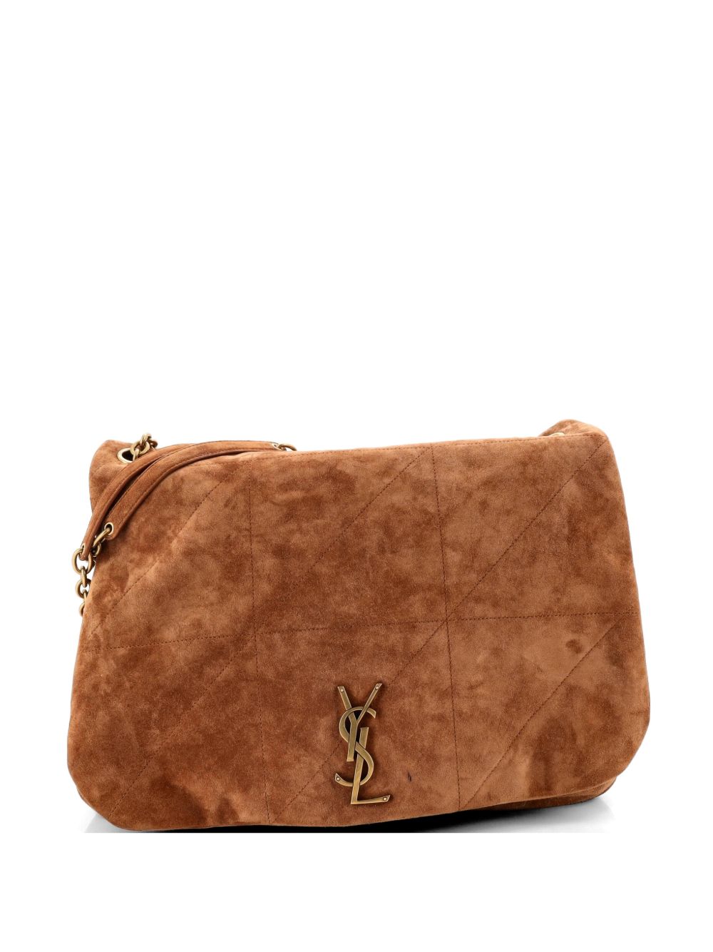 Jamie 4.3 Quilted Suede Large shoulder bag