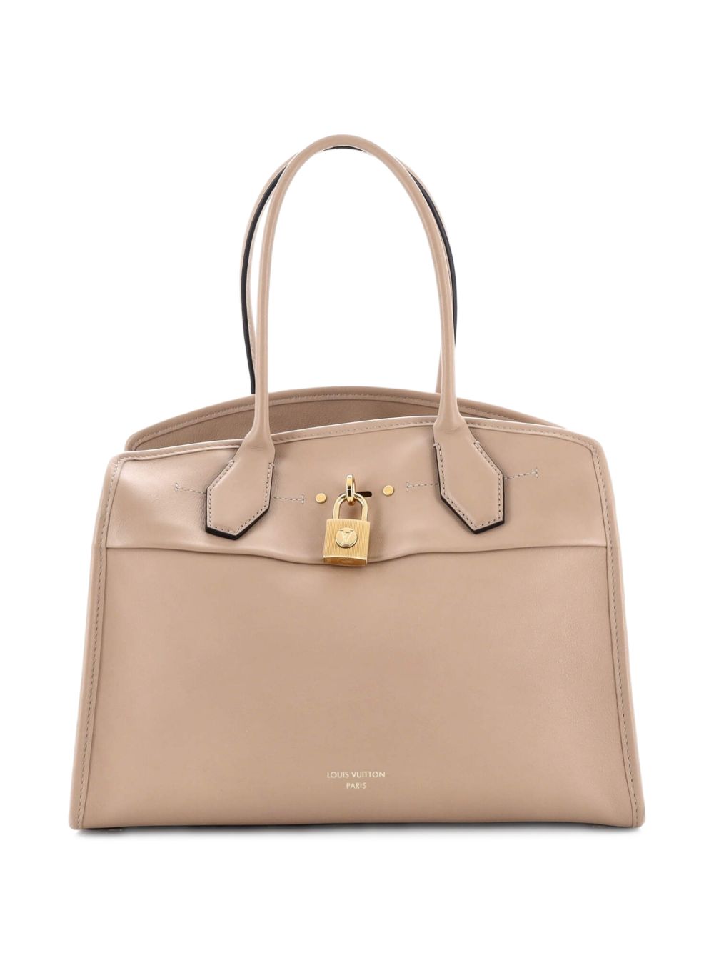 Louis Vuitton City Steamer Soft Handbag Leather MM shoulder bag