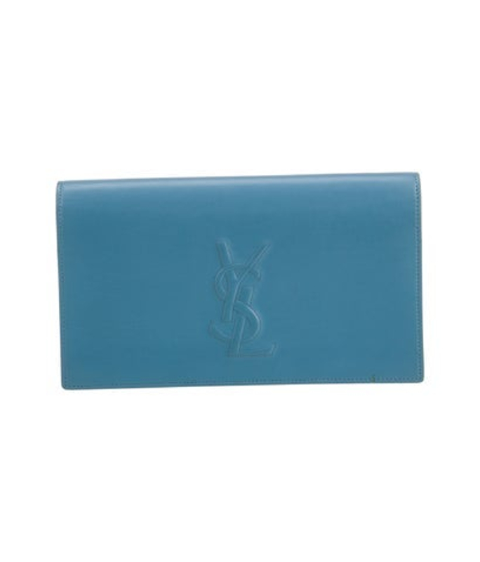 Saint Laurent Laurent Leather Clutch