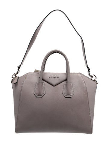 Leather Top Handle Bag