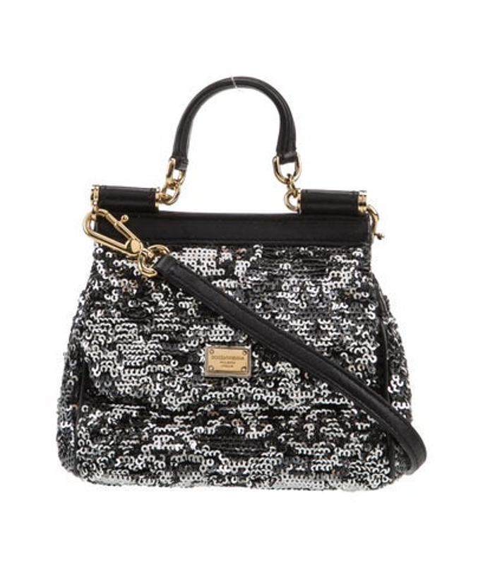 Dolce & Gabbana Gabbana Sequins Miss Sicily Mini