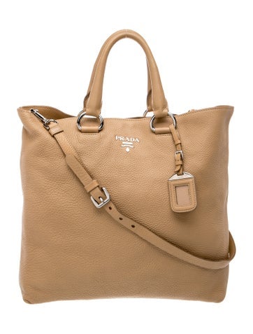 Vitello Daino Leather Tote