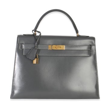 Hermes Box Leather Sellier Kelly 32