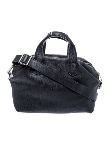 COS Leather Top Handle Bag