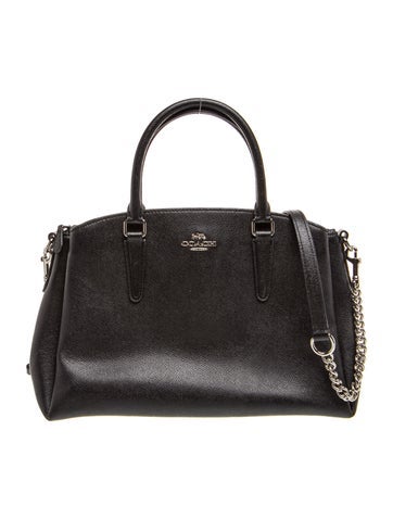 Leather Top Handle Bag