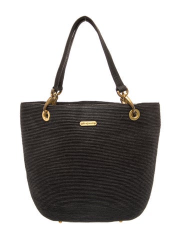 Straw Bucket Bag