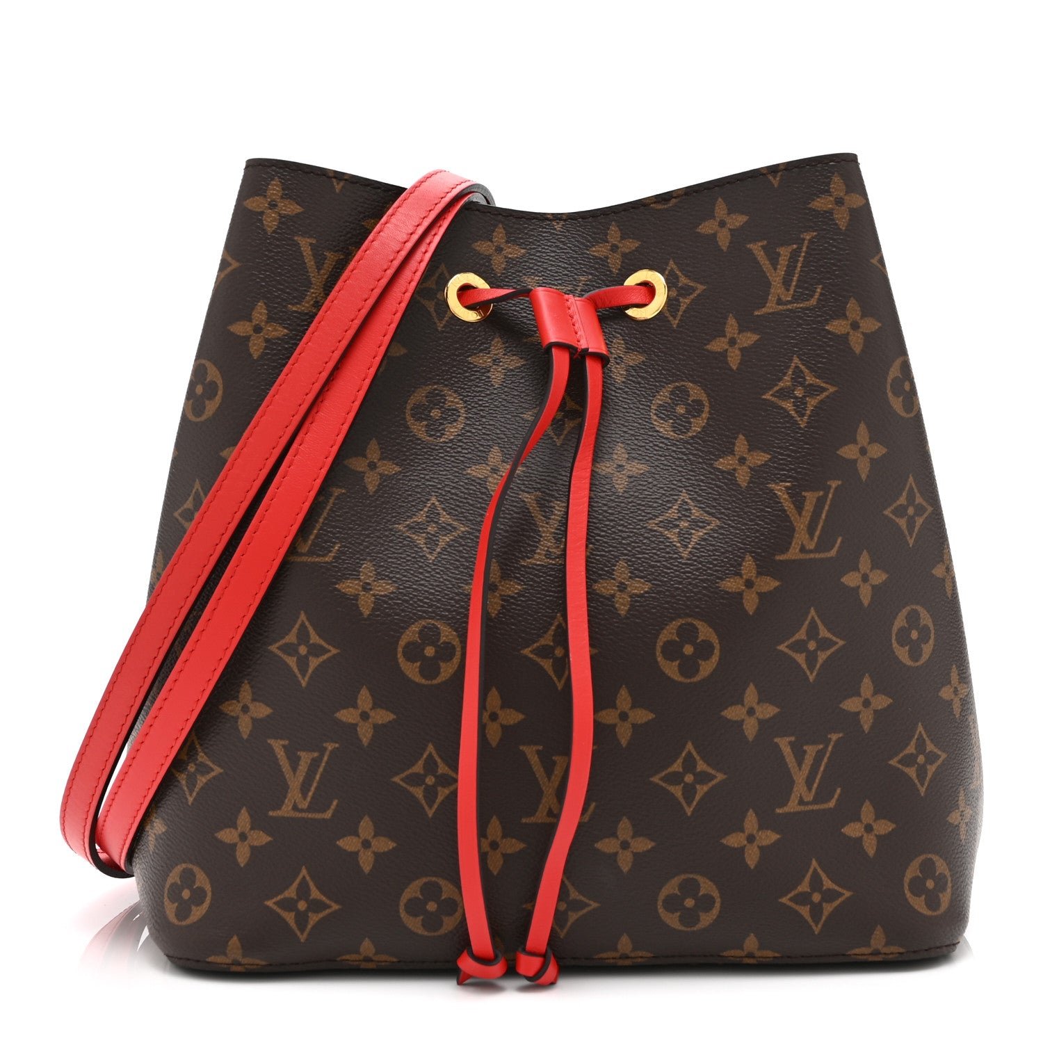 Louis Vuitton Louis Vuitton Monogram Neonoe MM Coquelicot