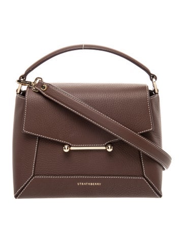 Leather Top Handle Bag