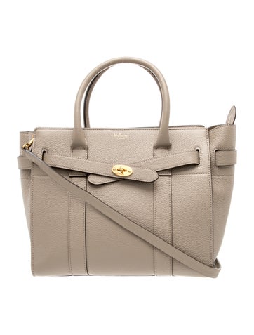 Mulberry Leather Zipped Bayswater Small