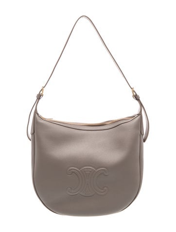 Leather Cuir Triomphe Heloise Hobo Bag