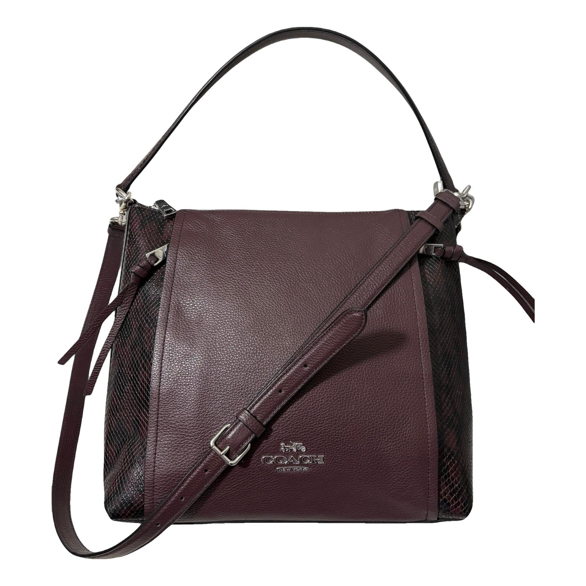 Leather crossbody bag