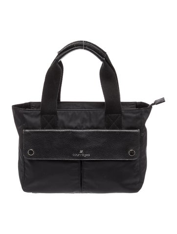 Courreges Nylon Top Handle Bag