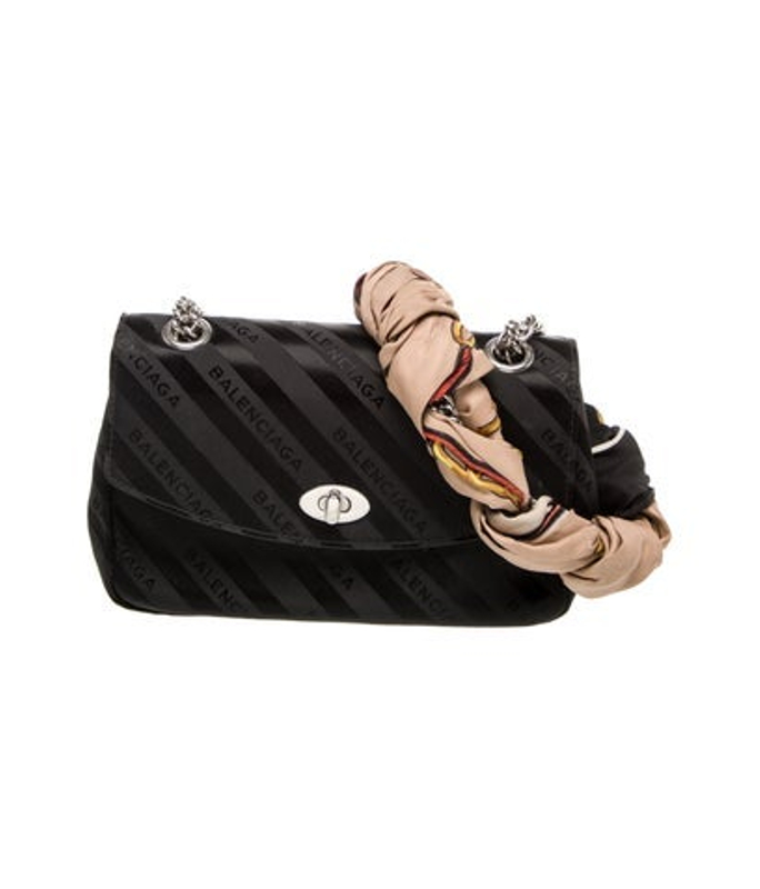 Balenciaga Jacquard Shoulder Bag