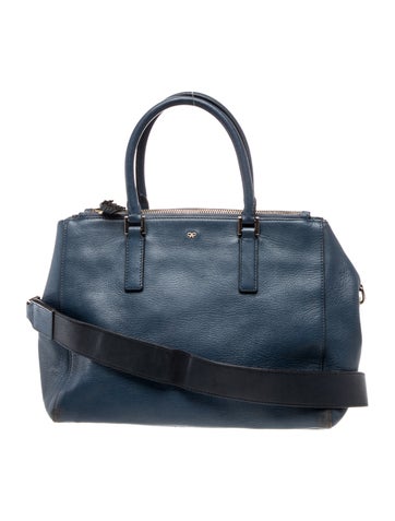 Leather Top Handle Bag