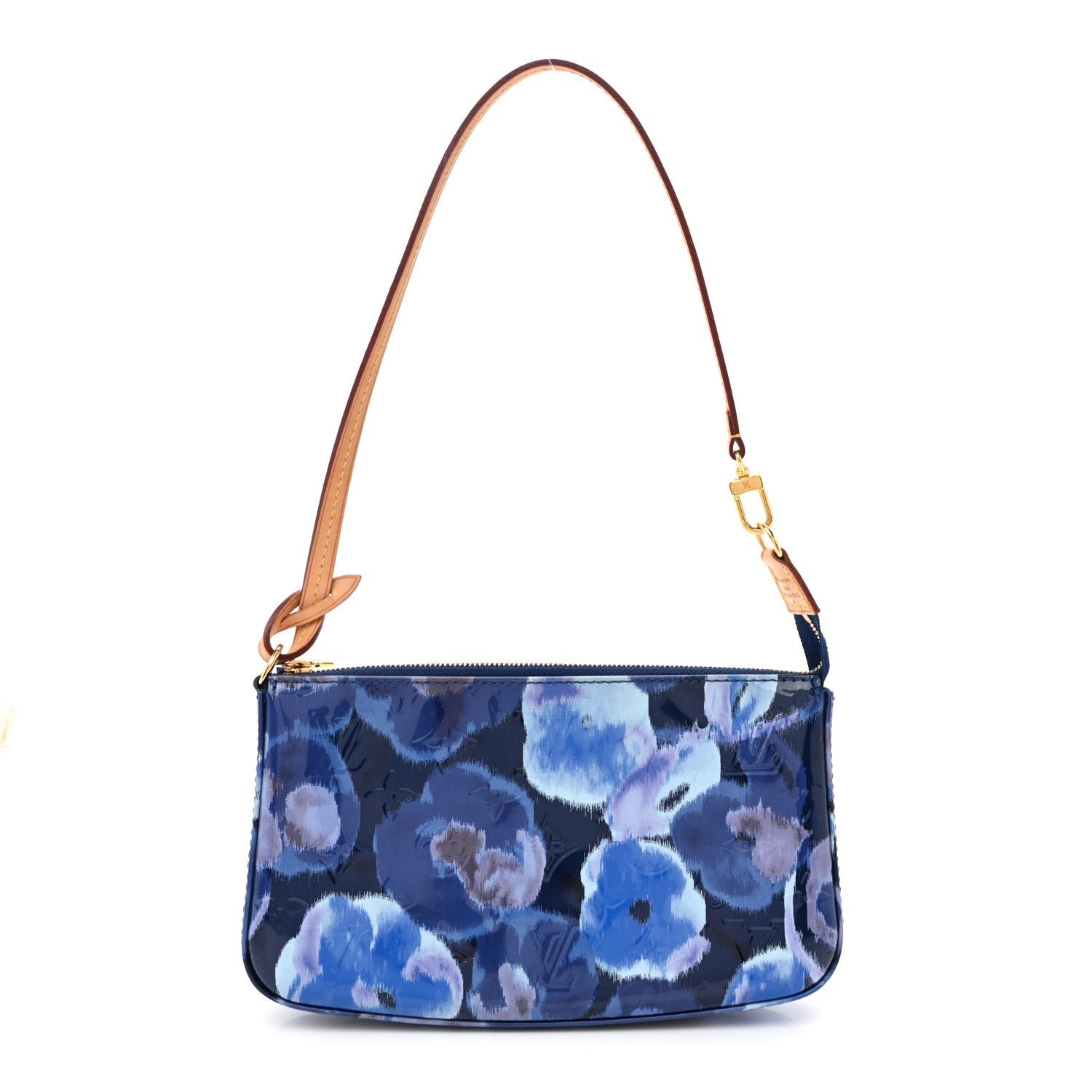 Louis Vuitton Vernis Ikat Pochette Accessories NM Grand Blue