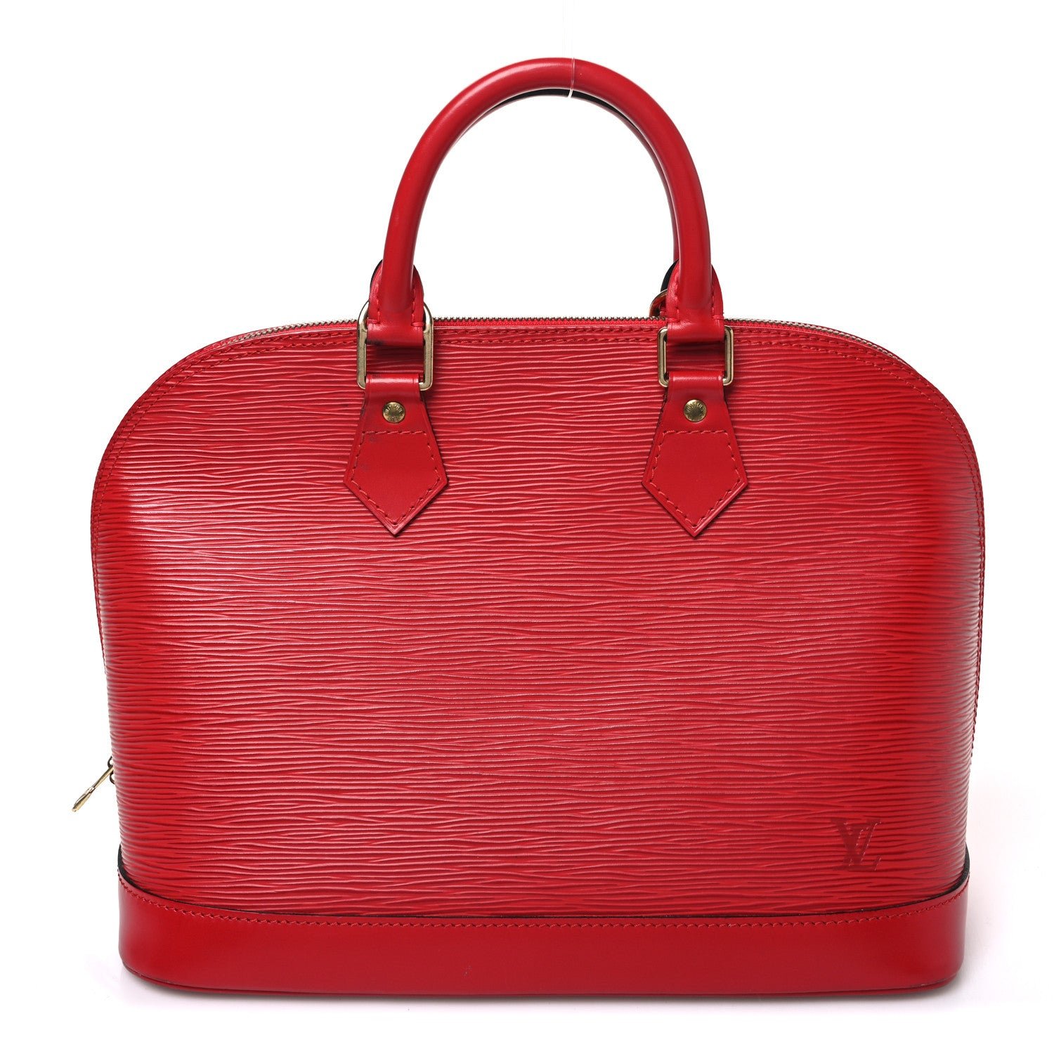 Louis Vuitton Epi Alma PM Castillan Red