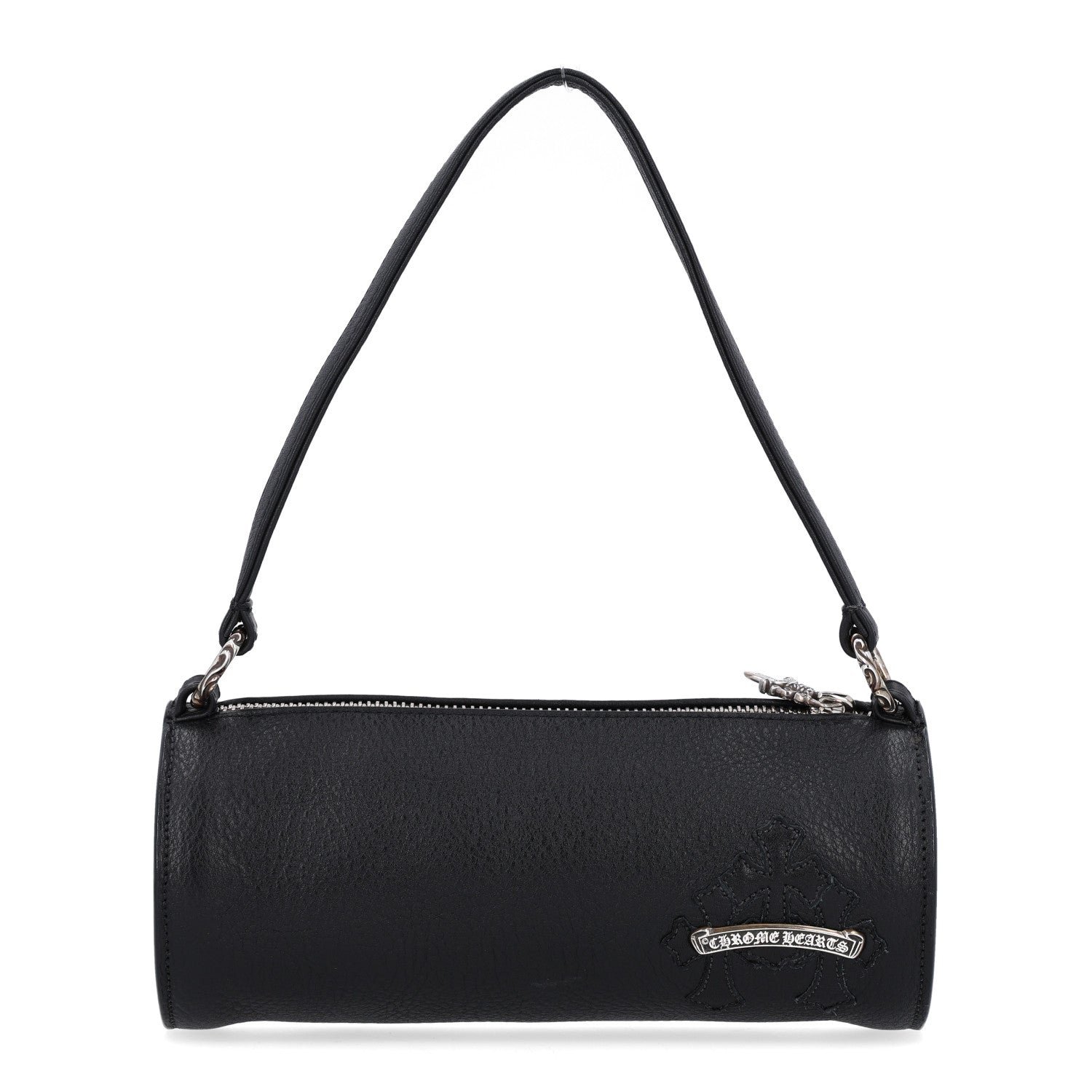 Chrome Hearts Chrome Hearts Grained Calfskin Cross Grinds Bag Black Black