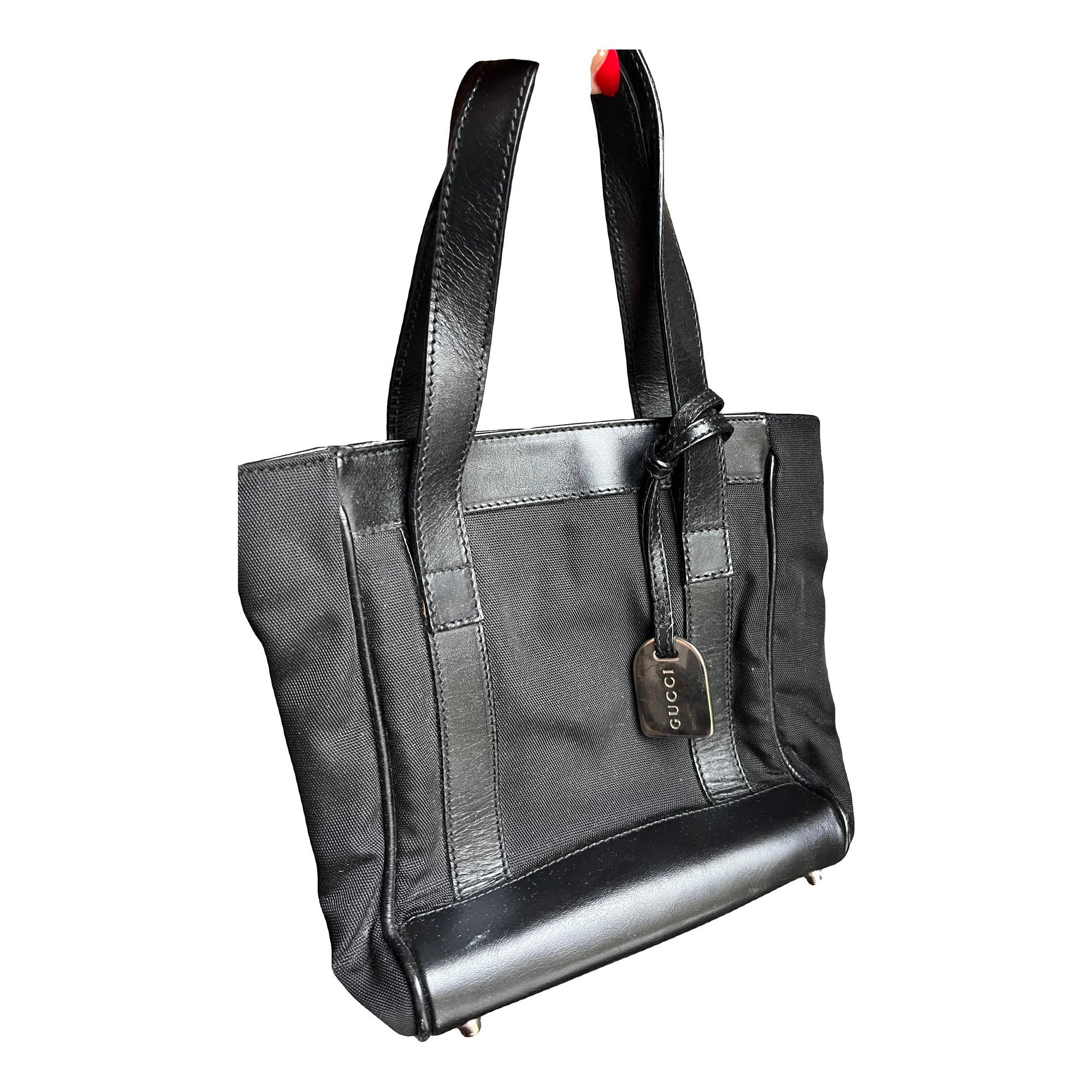 Leather handbag