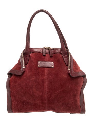 Alexander McQueen Suede Shoulder Bag