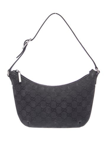 GG Denim Shoulder Bag