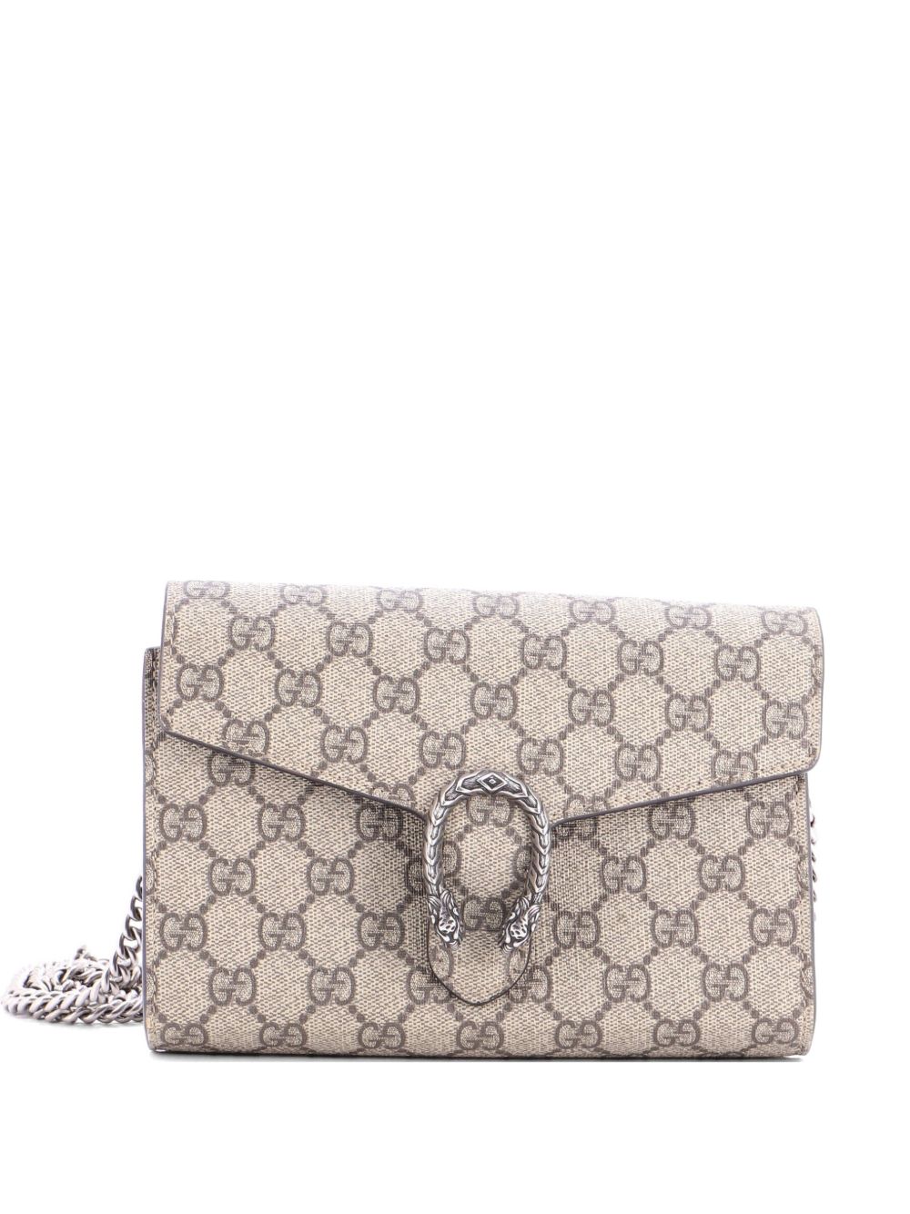 Dionysus Chain Wallet GG Coated Canvas Small crossbody bag
