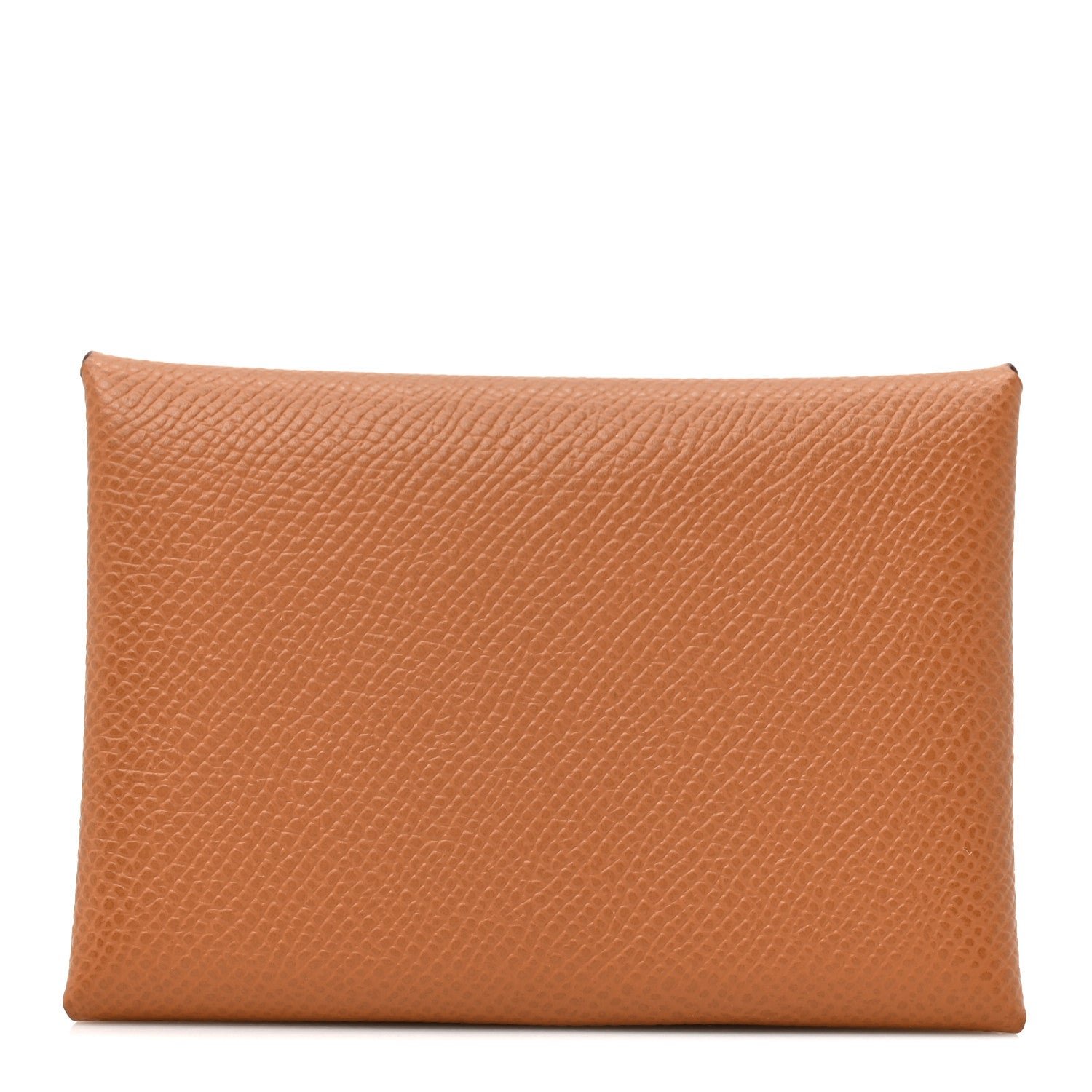 Hermes Hermes Epsom Calvi Duo Card Case Gold