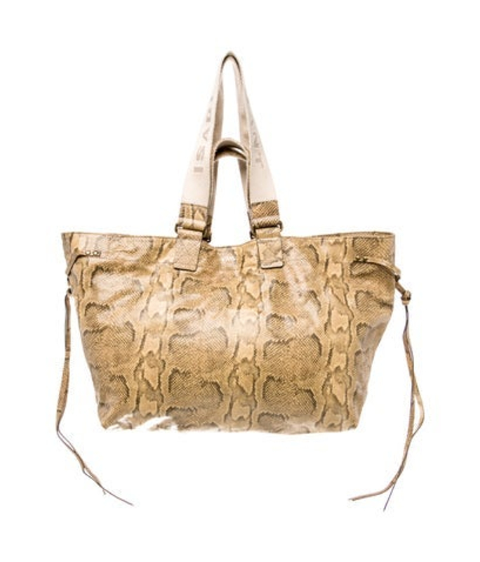 Isabel Marant Marant Embossed Leather Tote