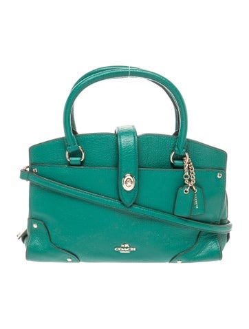 Leather Top Handle Bag