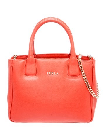 Furla Leather Top Handle Bag