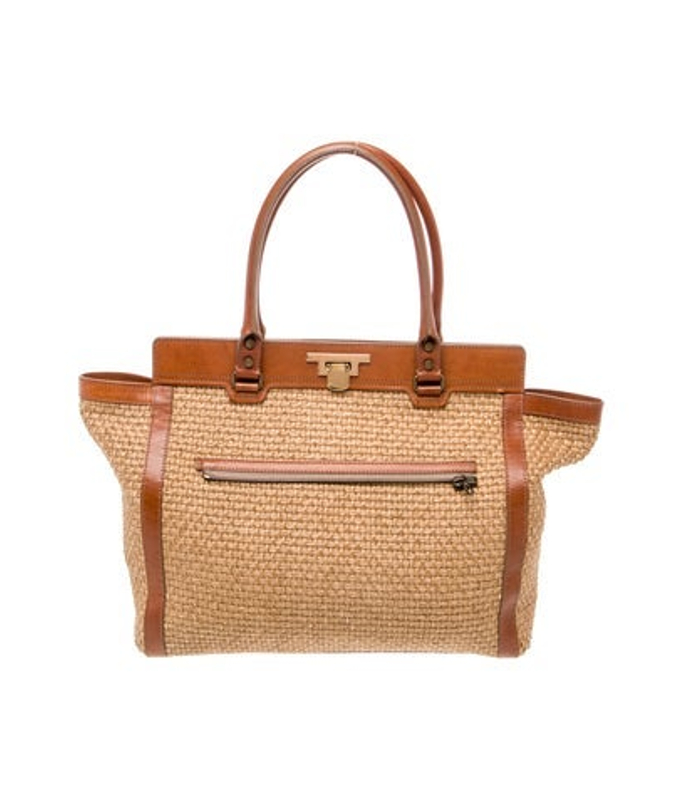 Lanvin Raffia Tote