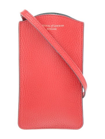 Aspinal of London Leather Bucket Bag