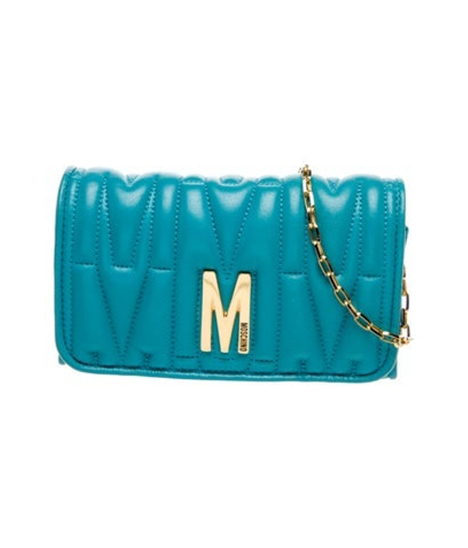 Moschino Leather Clutch