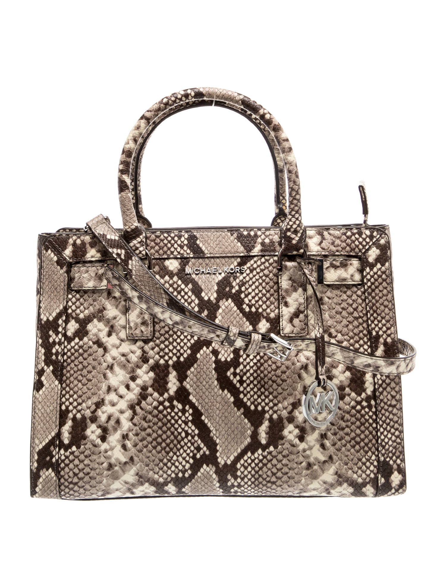 Embossed Leather Tote