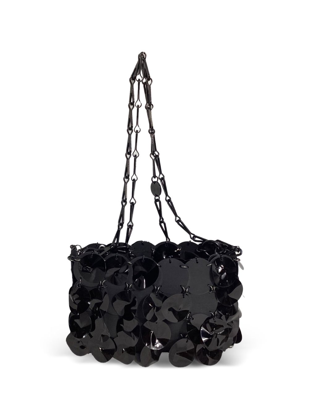 sequin-embellished shoulder bag