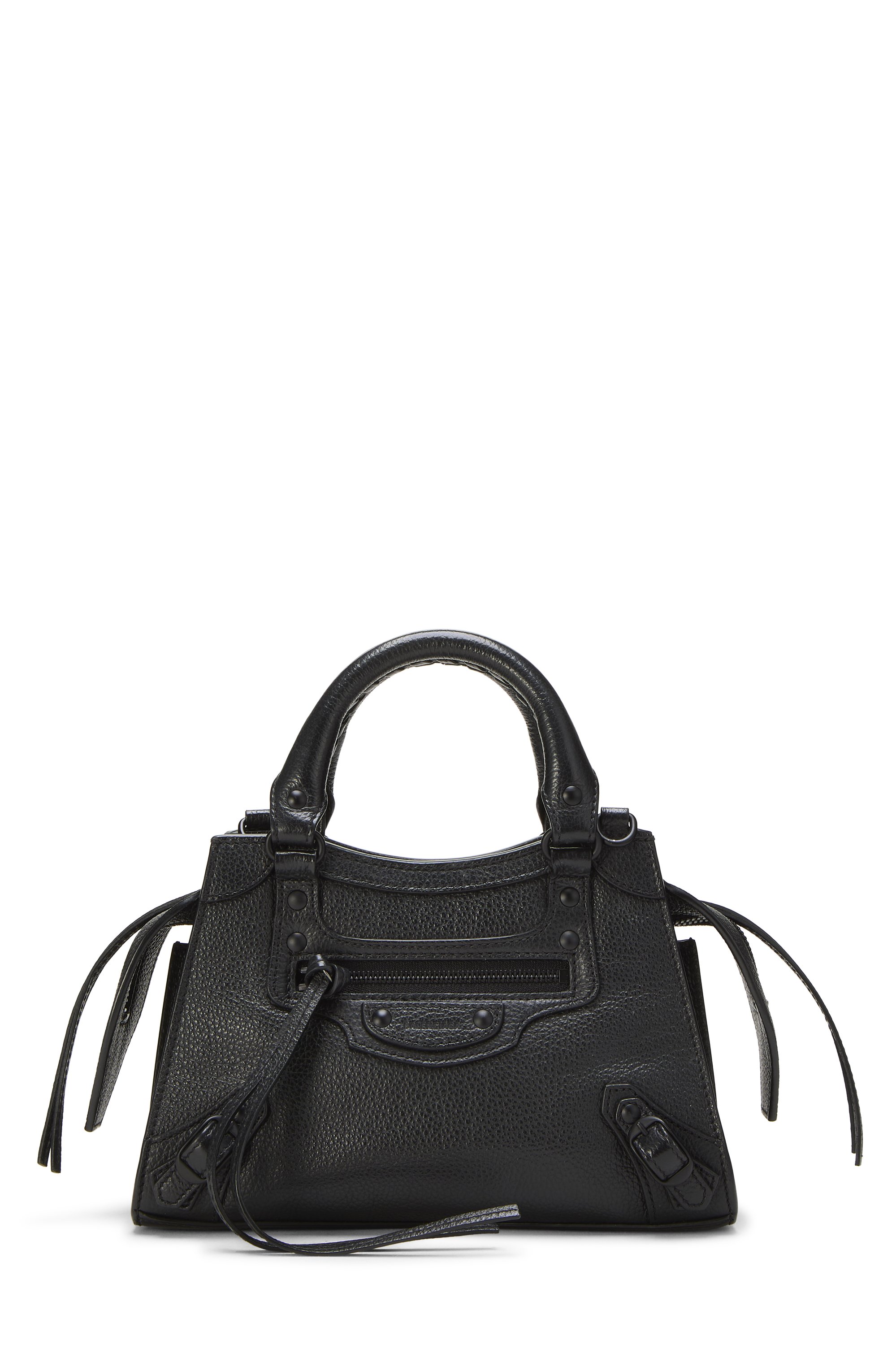 Balenciaga Black Calfskin Classic City Bag Mini