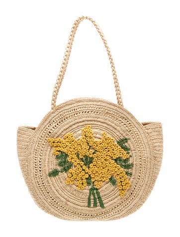 Raffia Shoulder Bag