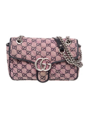 GG Canvas Marmont Small