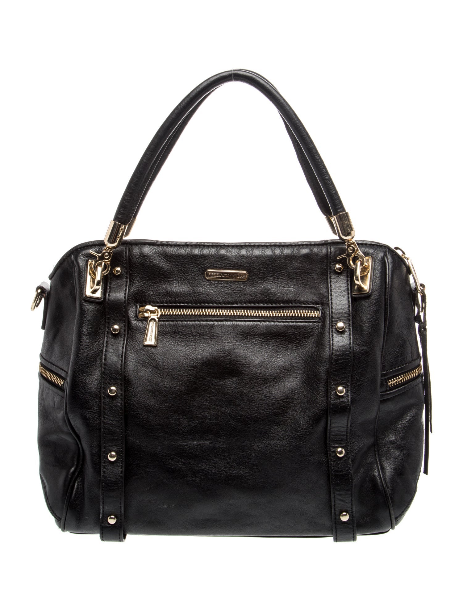 Leather Top Handle Bag