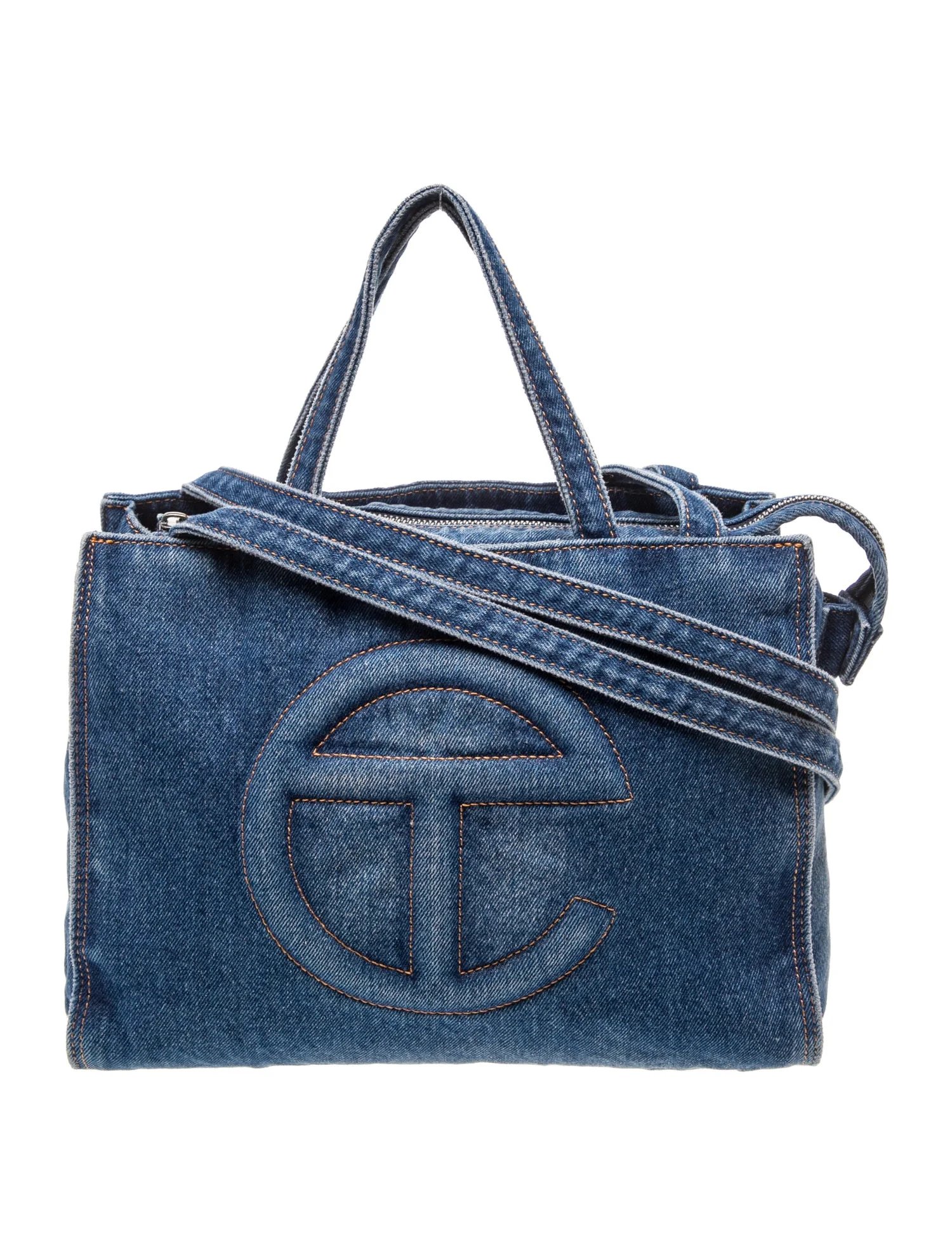Denim Shopping Bag