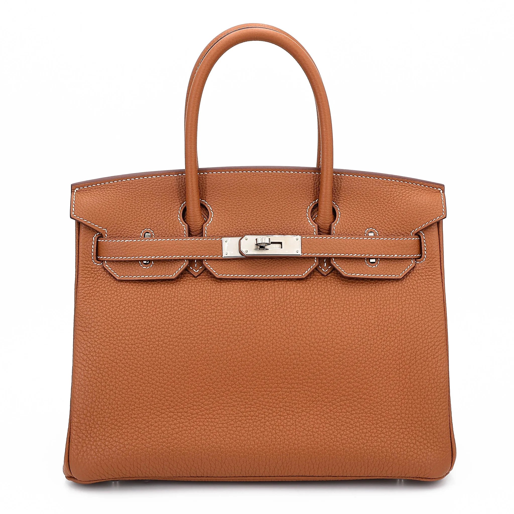 Excellent ( Rank SA ) HERMÈS Birkin 30 Gold (37) Togo Palladium hardware U (2022)