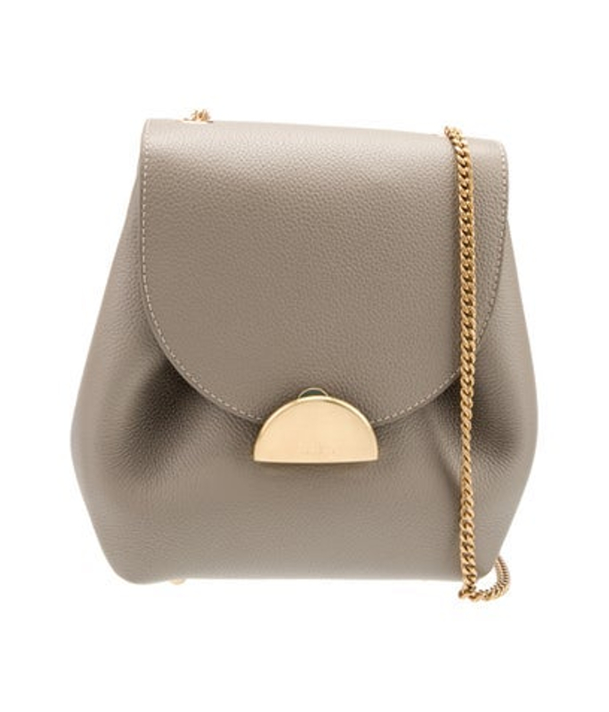 Polene Leather Crossbody Bag