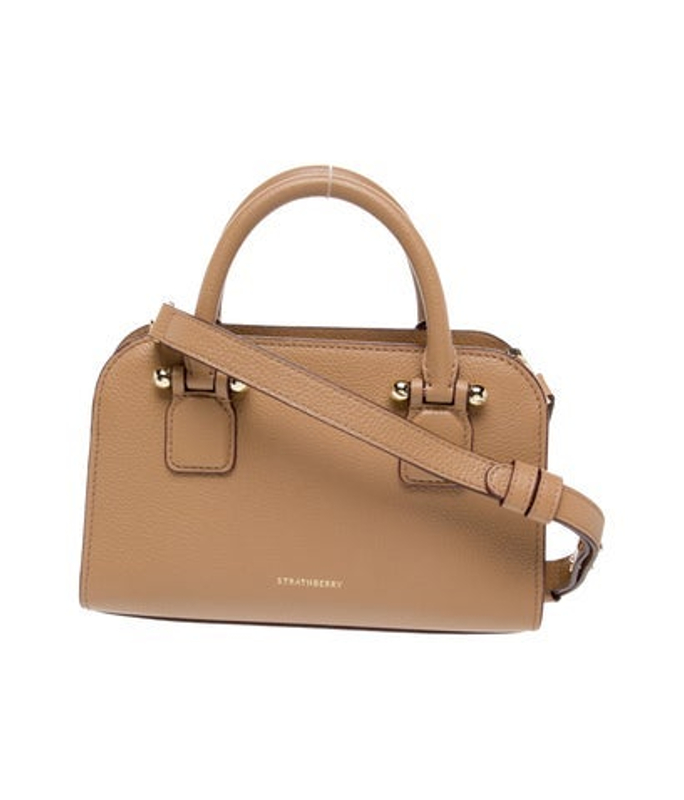Strathberry Leather Top Handle Bag