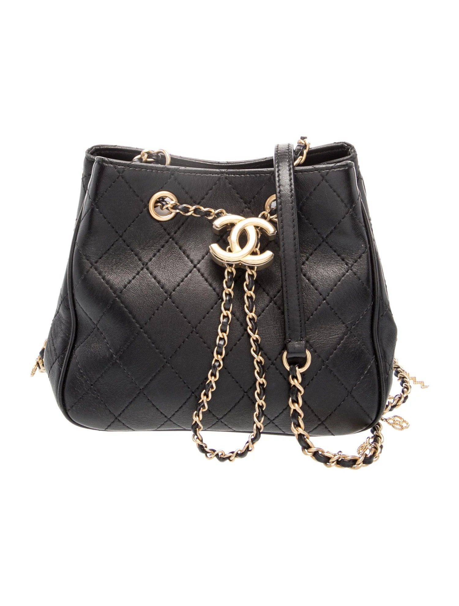 Paris-New York Mini Amulet Bucket Bag