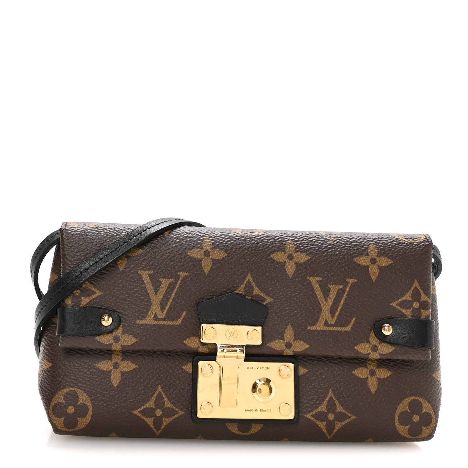 Louis Vuitton Monogram Sac Triangle PM Black
