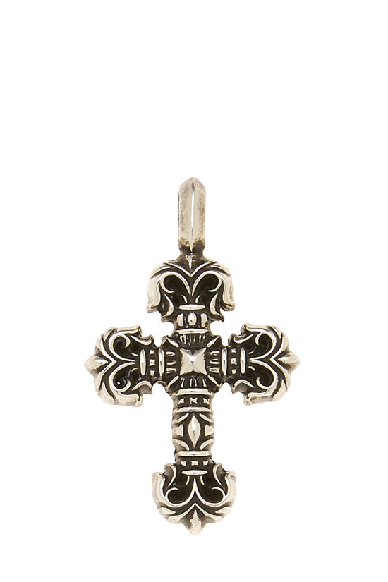 Chrome Hearts Sterling Silver Filigree Cross Pendant
