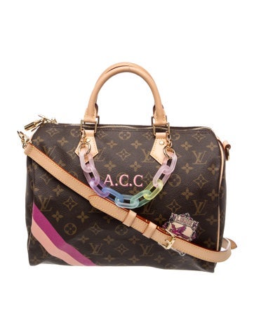 LV Monogram Speedy Bandouliere 30