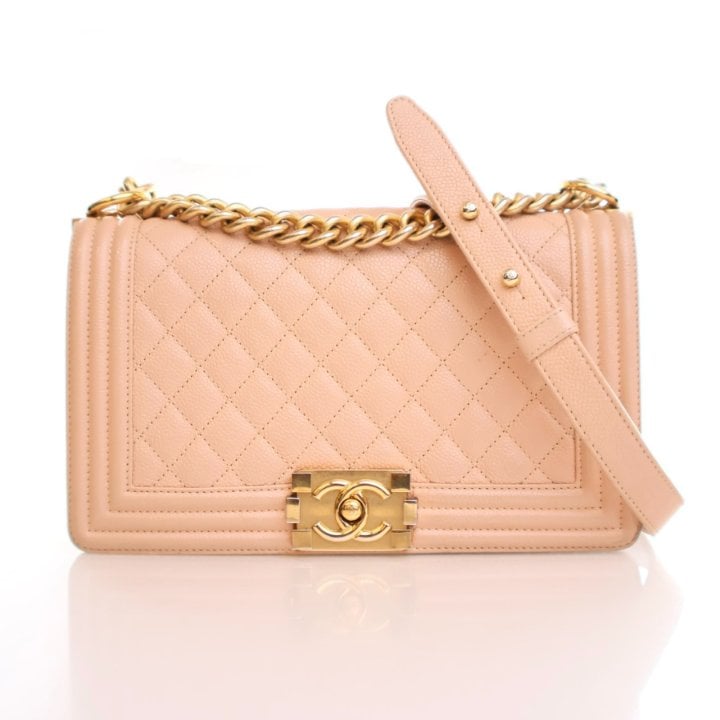 Chanel Medium Caviar Boy Bag